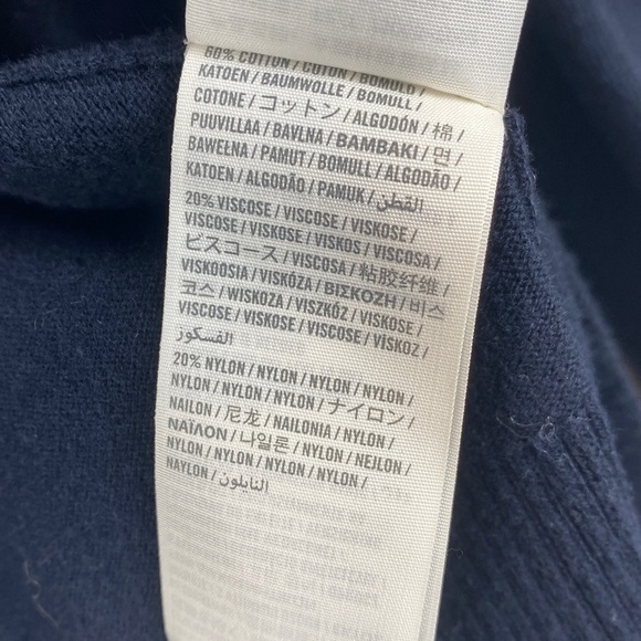 Hollister cardigan S spell out preppy academia fisherman Y2K bella swan gilbert - Picture 7 of 8